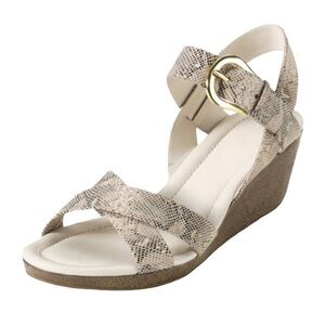 Cole Haan | NikeAir Tali | Wedge Snake Print Sandals